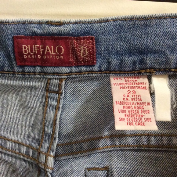 Vintage Buffalo David Bitton jeans with vented lace up sides - Picture 13 of 13